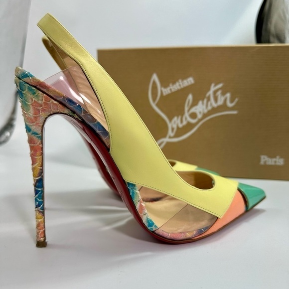Christian Louboutin Shoes - Christian Louboutin Air Chance 120 Primevere size 10.5